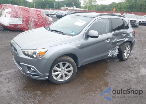 2012 Mitsubishi Outlander Sport Se from USA, damaged, VIN JA4AR4AU5CZ000251